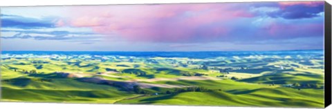 Framed Farmscape Panorama II Print