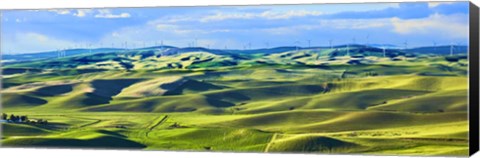 Framed Farmscape Panorama III Print