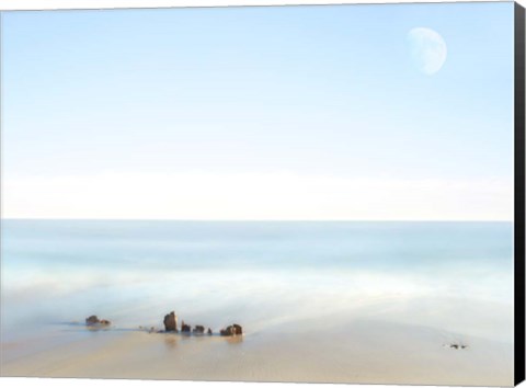 Framed Beachscape Photo V Print