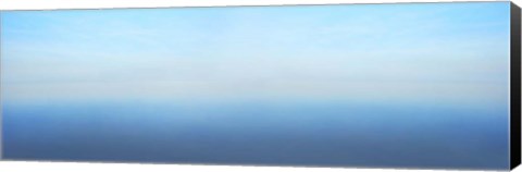 Framed Beachscape Panorama V Print