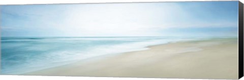 Framed Beachscape Panorama VIII Print