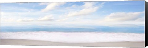 Framed Beachscape Panorama XI Print