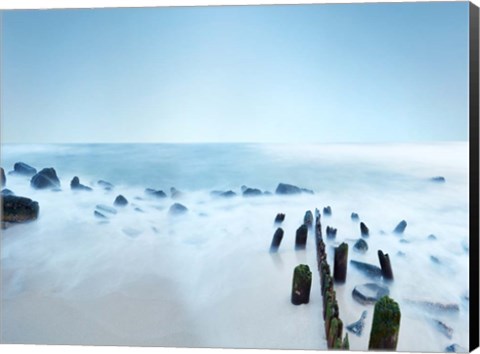 Framed Seascape Photo III Print