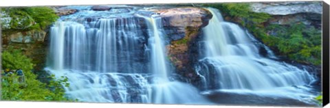 Framed Waterfall Panorama II Print