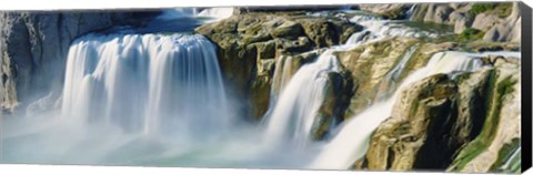 Framed Waterfall Panorama IV Print
