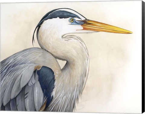 Framed Blue Hunter II Print