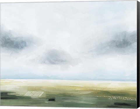 Framed Vanishing Horizon I Print