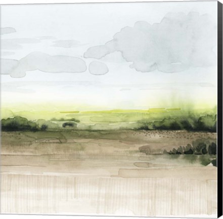 Framed Morning Bluff II Print