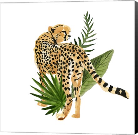 Framed Cheetah Outlook III Print