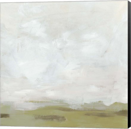 Framed Moss Horizon II Print