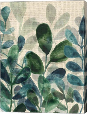 Framed Verdant Sophistication II Print