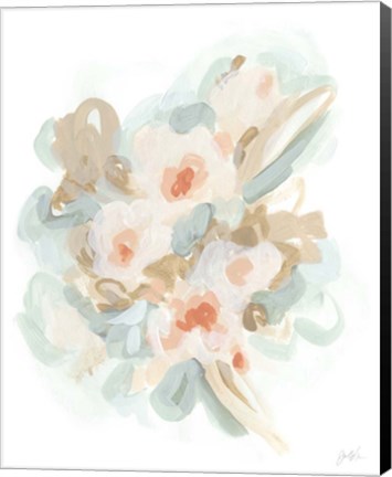 Framed Bouquet Illusion I Print