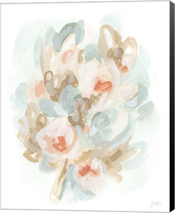 Framed Bouquet Illusion II Print