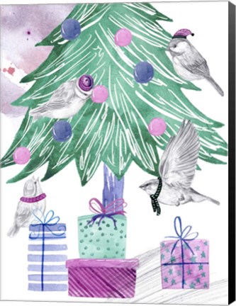 Framed December Tree II Print