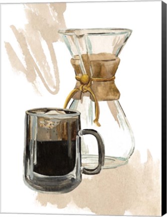 Framed Morning Coffee I Print