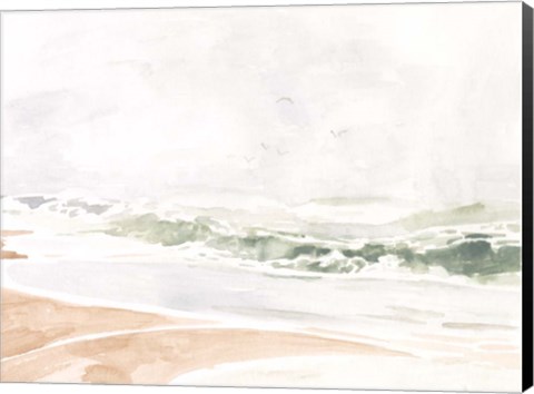 Framed Sandy Surf II Print