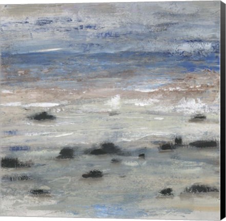 Framed Tempest of the Sea II Print