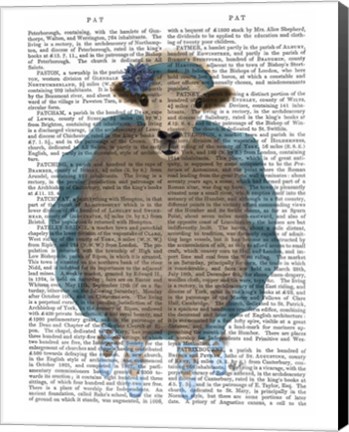 Framed Ballet Sheep 3 Book Print Print