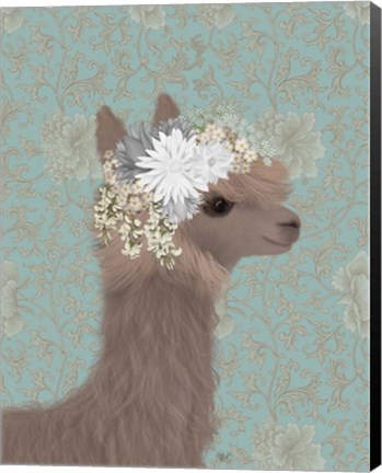 Framed Llama Bohemian 3 Print