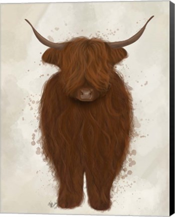 Framed Highland Cow 3, Full Print