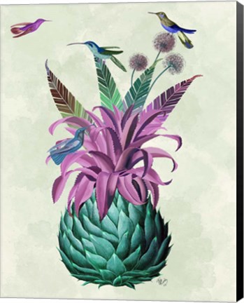 Framed Tropical Artichoke Print