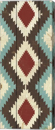 Framed Native Tapestry Panel III Print