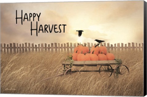 Framed Happy Harvest Print