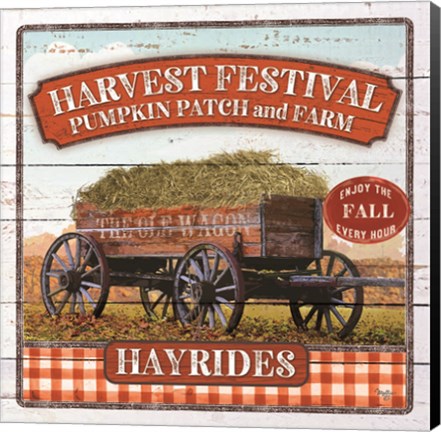 Framed Harvest Festival Print