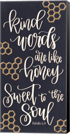 Framed Kind Words Print