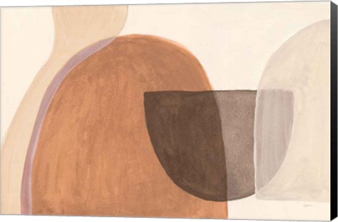 Framed Sandy Balance II Print