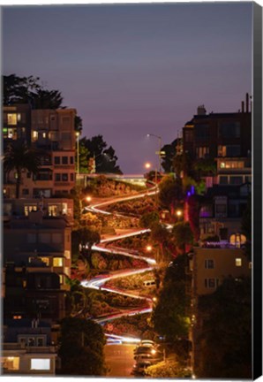 Framed Lombard Street 2 Print