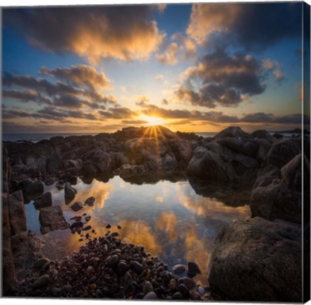 Framed Cohasset Mirror Print