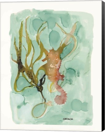 Framed Seahorse 2 Print