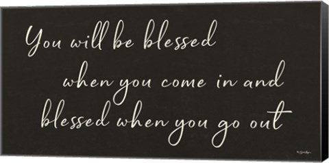 Framed You Will be Blessed Print