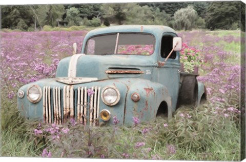 Framed Truckload of Happiness Print