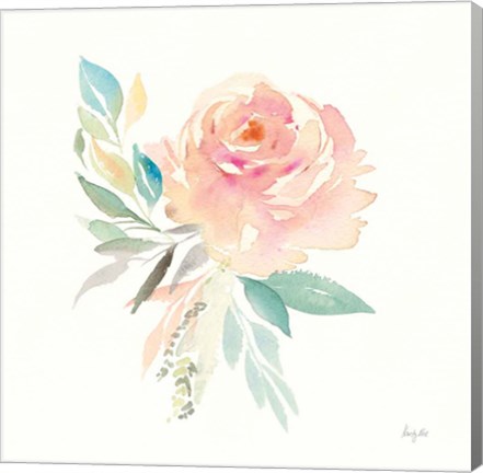 Framed Watercolor Blossom III Print