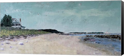 Framed Metis Beach I Print