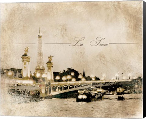 Framed Le Pont Alexandre Print