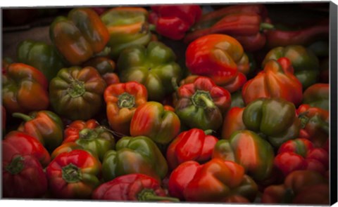 Framed Red Peppers Print