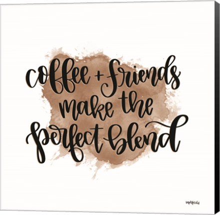 Framed Coffee + Friends Print