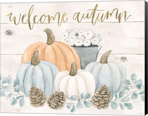 Framed Welcome Autumn Print