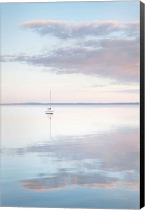 Framed Sailboat in Bellingham Bay II Print