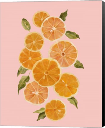 Framed Spring Citrus I Print