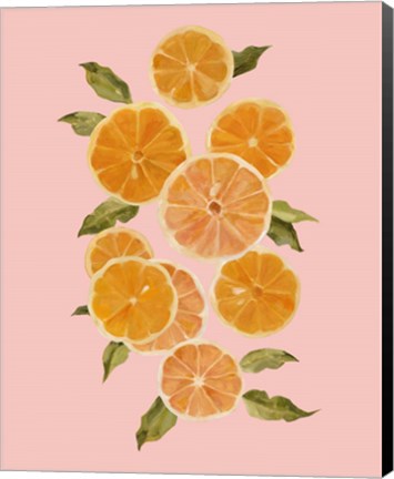 Framed Spring Citrus II Print