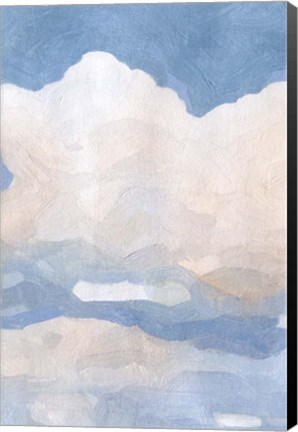 Framed Clouds II Print