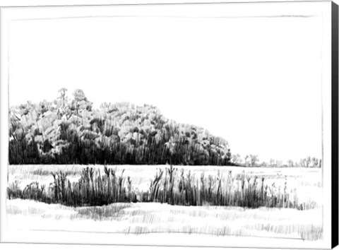 Framed Northern Neck Landscape II Print