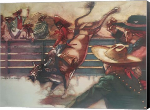 Framed Rodeo Print