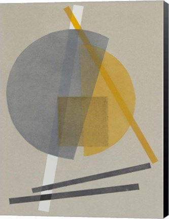 Framed Homage to Bauhaus V Print
