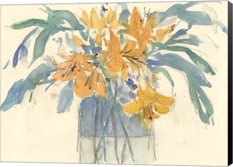 Framed Day Lily Moment I Print
