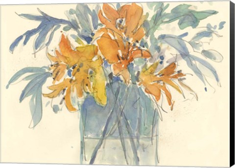 Framed Day Lily Moment II Print